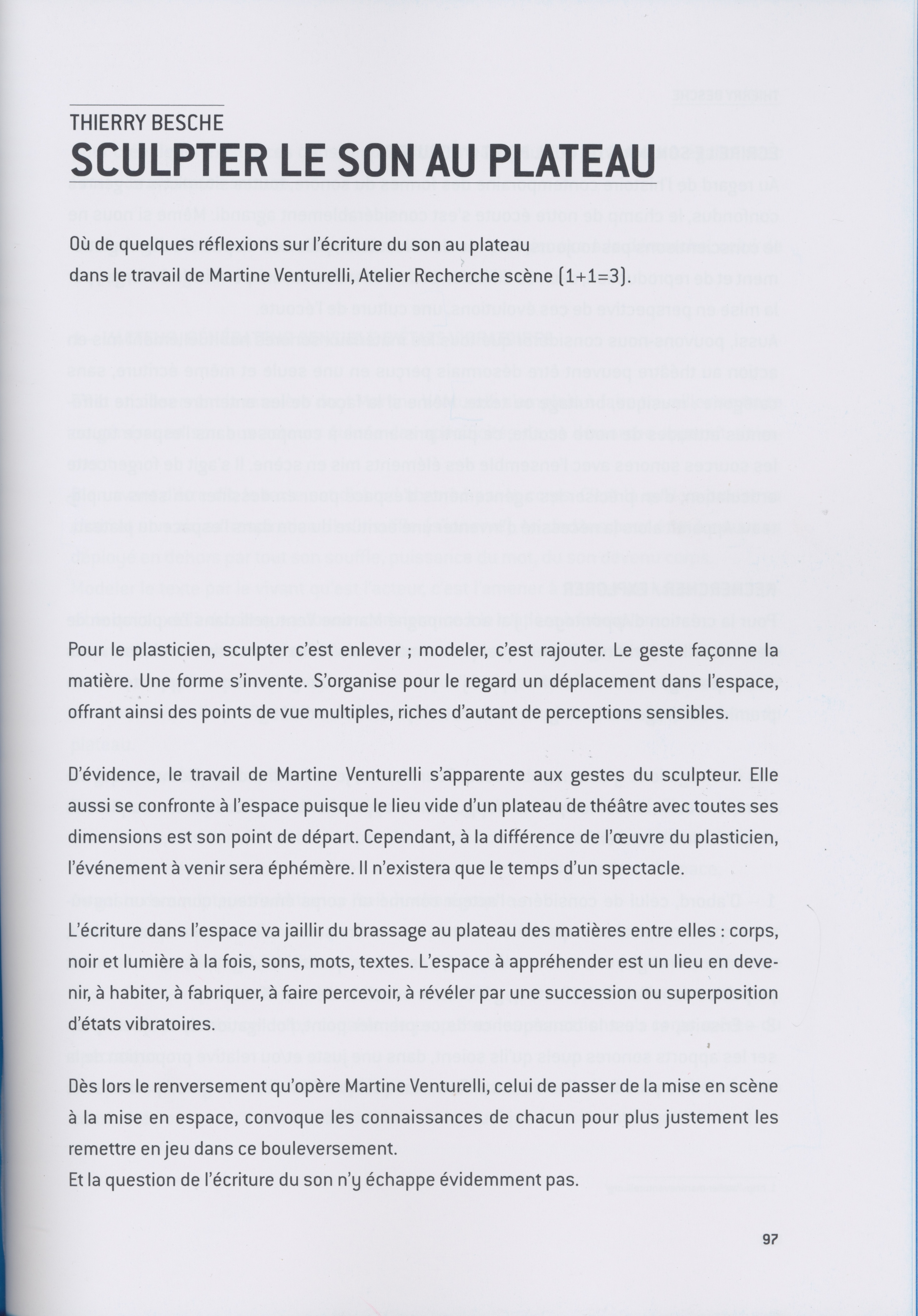 Frictions / Thierry Besche